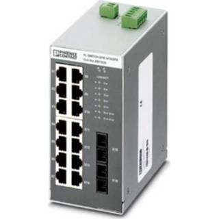 👉 Switch Phoenix Contact FL SFN 15TX/FX - 2891934 Aantal ethernet-poorten 15 glasvezel-poorten 1 4046356551595
