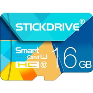 👉 Micro SD geheugenkaart active STICKDRIVE 16GB U1 Kleurrijke TF (Micro SD) 6922171778554