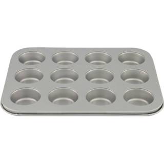 👉 Grijs HEMA Mini Muffinbakvorm 12 Stuks (grijs) 8718537746217