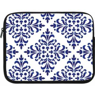 👉 Shirt Delfts Blauw steekhoesje multi-color Tablet Sleeve Samsung Galaxy Tab A 8.4 2020 8720007835895