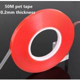 Lens 50 meter/5 meter Strong 0.2mm Thick Acrylic Adhesive Double Sided Tape for phone Tablet Display LCD Screen