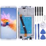 👉 Digitizer wit active Lcd-scherm en volledige montage met frame voor Huawei Honor 7X (wit) 6922053060739