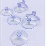 Zuignap 30PCs 3/4/5.5cm Clear Sucker Suction Cups Mushroom Head Strong Vacuum Suckers Hooks Hanger For window decoration wedding Car