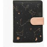 👉 Kladblok zwart active 2453 Creative Constellation Schedule Planner Notebook Kawaii Scrapbook Soft Cover Diary Notebooks Office School Supplies (Zwart)