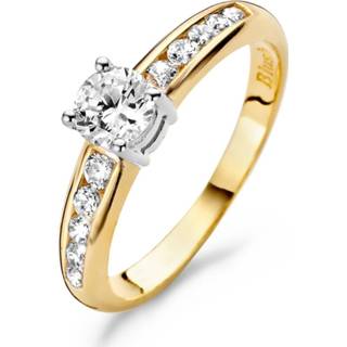 👉 Zirkonia gouden active Blush Ring met 8717828175569