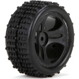 👉 1/24 Front/Rear Premount Tire (2): Roost (ECX40006)