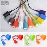 👉 Hanger Colorful art Pendant Lights Modern DIY Design hanging Lamps home store shop industrial decor lighting lampadari luz