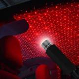 Projector USB Universal Laser Light MINI LED Star Effect Decorative 2 Colors DJ Disco Car Roof Interior Atmospheres Lights