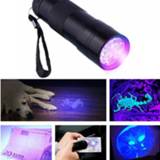 Ultraviolet lamp 9 LED UV Curing Light Repair Lights Torch Flashligh AAA for mobile phone iPhone sumsung touch screen