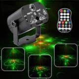 👉 Projector 60 Patterns RGB Stage Lights Voice Control Music Led Disco Light Party Show Laser Effect Lamp with Controller