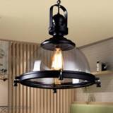 👉 Hanger Vintage Iron LED Pendant Lights Loft Industrial Kitchen Hanging Lamp For Dining Room Decor Home Light Fixtures Glass Lampshade