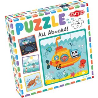 Nederlands kinderpuzzels My First Puzzle - All Aboard! (4x6 stukjes) 6416739566672