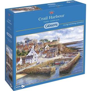 👉 Puzzel engels legpuzzels Crail Harbour (1000 stukjes) 5012269007985