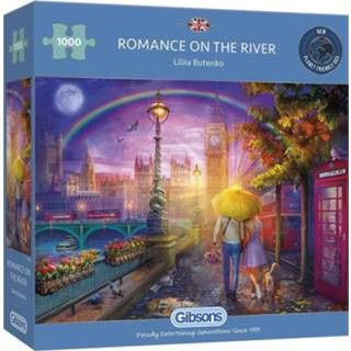 👉 Puzzel engels legpuzzels Romance on the River (1000 stukjes) 5012269062830