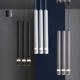 👉 Hanger Modern led Pendant Lamp Long Tube light Kitchen Island Dining Room Shop Bar Decoration Cylinder Pipe