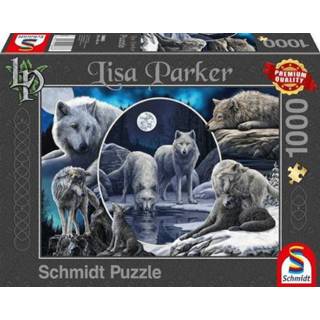 👉 Puzzel active Prachtige Wolven 1000 stukjes - 4001504596668