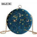 👉 Schoudertas suede vrouwen 2020Starry sky Circular Fashion Shoulder Bag Chain belt Women's Crossbody Messenger Bags Ladies Purse Female Round Handbag