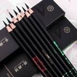 Pencil zwart High quality Environmental Set Of 12 Sketch Pro Drawing Pencils Range Charcoal Sketching Black Matte