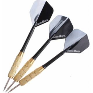 Dartpijl zwart Masterdarts 3 Dartpijlen 20 grams - 8711252140100