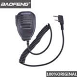 Microphone 100% Original BaoFeng Walkie Talkie 50km Speaker For UV-5R BF-888S Midland Radio Communication Accessories