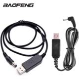 👉 Draagbare radio Walkie Talkie USB Cable Voltage Boost Charging Cord 5V To 9V for Baofeng UV-5R UV82 Charger Two Way Charge Wire