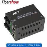 Media converter fiber optical to rj45 UTP 1310/1550 ethernet switch 10/100M Fibra Optica Transceiver