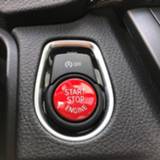 👉 Switch Car Start Stop Engine Push Buttons Trim for BMW F30 F10 F34 F15 F25 F48 X1 X3 X4 X5 Keyless Button Cover Case Shell