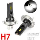 👉 Hoofdlamp New Upgrade!!! 2pcs H7 LED fog light conversion kit bulb high power 6000k 100w headlight Wholesale Quick delivery CSV