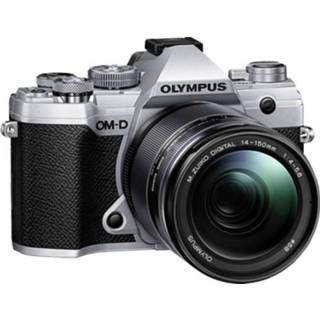 👉 Systeemcamera zwart zilver m Olympus E-M5 Mark III 14-150 Kit Incl. mm 20.4 Mpix Zilver, 4K Video, Vorstbestendig, Spatwaterdicht, Stofdicht 4545350052799