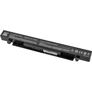 👉 Batterij zwart active li-ion panasonic ULTRA voor Asus A450 A550 R510 X550 / 14,4V 3400mAh 5902701412425