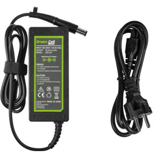 👉 Zwart active AC adapter PRO 18.5V 3.5A 65W voor HP 250 G1 255 ProBook 450 G2 455 Compaq Presario CQ56 CQ57 CQ58 CQ60 5903317225607