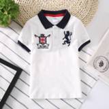 Poloshirt kinderen jongens baby's Summer Child Clothing Cotton Kids Boys Collar Polo Shirt Tops Baby Boy Sprots Shirts Lapel Odile Fabric Tee Fashion Clothes