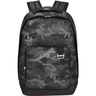 👉 Laptop Backpack grijs Camo Grey polyester m midtown zwart Samsonite 15.6