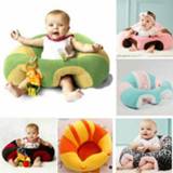 👉 Sofa kinderen baby's Pudcoco Infant Toddler Kids Baby Support Seat Sit Up Soft Chair Cushion Plush Pillow Toy Bean Bag Animal