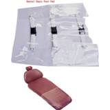 👉 Cover protector plastic Clear Dental Chair Cushion Foot Mat Pad Seat Unit Dustproof With Elastic Bands Clinic Supply