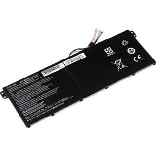 👉 Batterij zwart active li-poly voor Acer Aspire E 11 ES1-111M ES1-131 15 ES1-512 / 11,4V 2200mAh 5902719425196