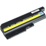 👉 Batterij zwart active li-ion voor Lenovo ThinkPad T60 T61 R60 R61 / 11,1V 6600mAh 5902701415716