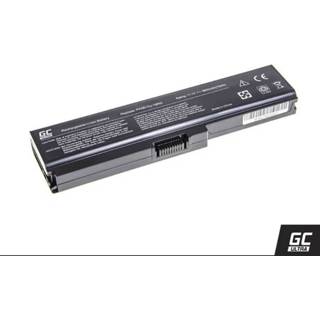 👉 Batterij zwart active li-ion panasonic ULTRA voor Toshiba Satellite C650 C650D C660 C660D L650D L655 L750 PA3817U-1BRS / 11,1V 5200mAh