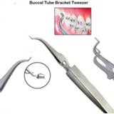 👉 Tweezer Dental Orthodontic Posterior Bracket B Buccal Tube Bonding Holder Placer Instrument Dentist Tool