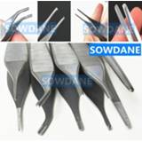 👉 Tweezer steel Dental Surgical Tissue Set Forcep Extraction Hemostat Medical Dentist Surgery Tool Stainless