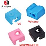 Sock silicone 3D Printer Parts for V6 Volcano MK8/MK9/CR10/CR10S Heated Block Warm Keeping Cover