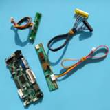 👉 Monitor For 30pin LP171WP4/LP171W01(A4) Controller Board 1440X900 panel NT68676 HDMI+DVI+VGA LCD display