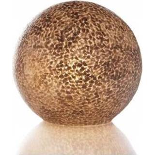 👉 Tafellamp goud bruin Villaflor Wangi Ball Gold 40cm � 8719558390052