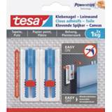 Projectiescherm wit Tesa TesaÂ® klevende spijker projectiescherm,verstelbaar,behang&pleister, 2 x 1 kg 4042448537065