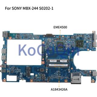 👉 Moederbord KoCoQin Laptop motherboard For SONY VPCYB3 MBX-244 Mainboard A1843426A S0202-1 48.4KY02.011 CPU EME4500