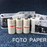Photo printer transparent 57x30mm Semi-Transparent Thermal Printing Roll Paper for Paperang Self Adhesive Sticker