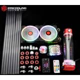 👉 Water cooling kit Syscooling PC for AMD AM4 ryzen CPU socket 240mm copper radiator RGB support