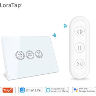 👉 Switch Tuya Smart Life RF WiFi Curtain Gewiss with Remote for Electric Motorized Roller Blind Google Home Aelxa DIY