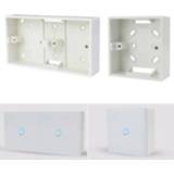 👉 Switch External Mounting Box 86mm*86mm*33mm for 86 Type Double Switches or Sockets Apply Any Position of Wall Surface