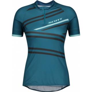 👉 Shirt XL vrouwen blauw turkoois Scott - Women's Endurance 30 S/S Fietsshirt maat XL, blauw/turkoois 7613368778486
